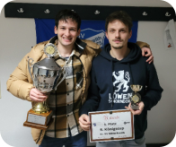 Die Sieger des Drei-Königs-Cups 2024 - Lukas Schleich und Daniel Narius