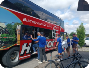 Am 19.05.24 gings mit dem Bus zu diversen Festen im Altlandkreis Roding